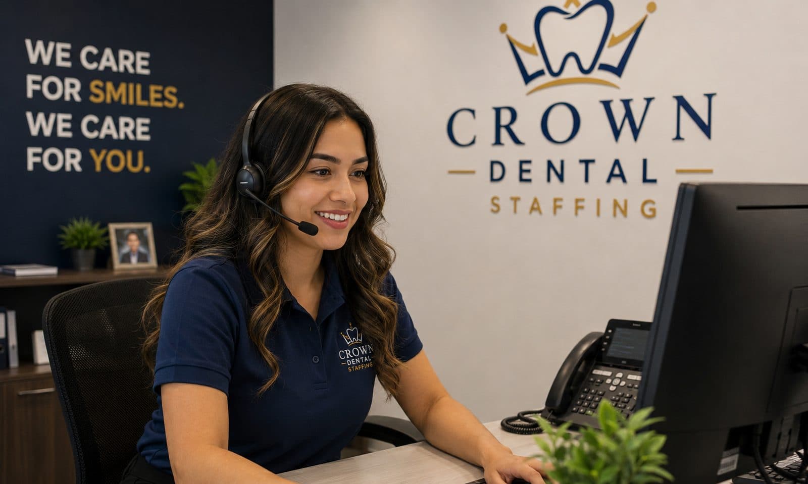 Crown Dental Staffing front-office specialist